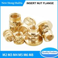 M2 M3 M4 M5 M6 M8 mur Insert kuningan t-nut tembaga Double Twisted Knurled mur Insert dilt panas meleleh kacang penyisipan memasukkan