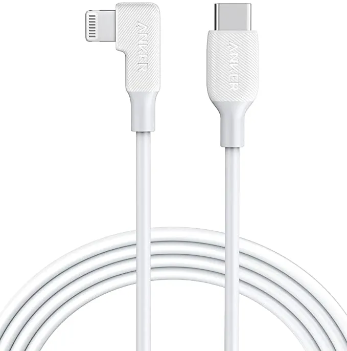 Anker USB-C to 90 Degree Lightning Cable MFi Certified Compatible for iPhone  12 Pro Max/SE/11 Pro/X/Xs/Xr/8 Plus/Airpods Pro IPad 8 IPod Touch and More  | Lazada PH
