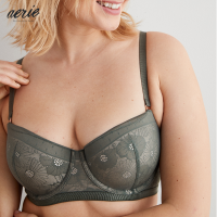 Aerie Real Power Balconette Lightly Lined Bra เสื้อ ชั้นใน ผู้หญิง แบบมีโครง (ABR 079-8195-357)