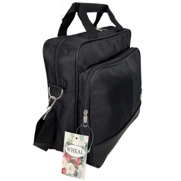 wheal-กระเป๋าสะพายข้าง-กระเป๋าสะพายไหล่-กระเป๋าใส่เอกสาร-กระเป๋าแมสเซ็นเจอร์-กระเป๋าถือ-ขนาด-14-นิ้ว-รุ่น-f870-14