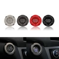 Car Ignition Switch Ring Blade type Rotation Protection Cap Auto Engine Start Stop Button Cover Interior Accessory Decor Sticker