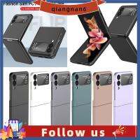 ผิว QIANGNAN6ให้ความรู้สึกบางเฉียบกันกระแทกเคสโทรศัพท์สำหรับฝาพับ Samsung Z เคสโทรศัพท์3ฝาแข็ง