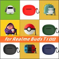 เคส For Realme Buds T100 Case Anime Cartoon Casing for Realme-Buds-T100 earphone cover