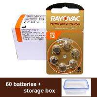 แบตเตอรี่เครื่องช่วยฟังจุดสูงสุด Rayovac 60X แอมป์13 A13 P13 13A PR48 1.45V UK สังกะสีอากาศปุ่มเซลล์แบตเตอรี่สำหรับเครื่องช่วยฟังบีทีอีเครื่องช่วยฟัง S