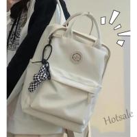 【hot sale】☊☂◘ C16 Korean Version of Student Schoolbag Female Cute Backpack Leisure Computer Bag Male