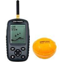 FFW718 Fish Finder อัพเกรด FF998ชาร์จ Dot Matrix ไร้สาย Fishfinder Sensor เครื่องตรวจจับปลาสมาร์ท Sonar Echo Sounder Pesca