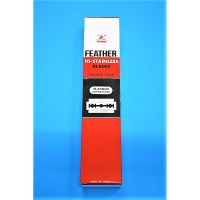 [สินค้าขายดี]  ใบมีดโกน ขนนก (100 ใบมีด), FEATHER BLADES (100 BLADES)