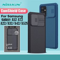 [Beike electronic] สำหรับ Samsung Galaxy A52 A72 A52S A22 A32 A42 4G 5G กรณี NILLKIN CamShield กรณีสไลด์ป้องกันกล้องสำหรับ Samsung A52