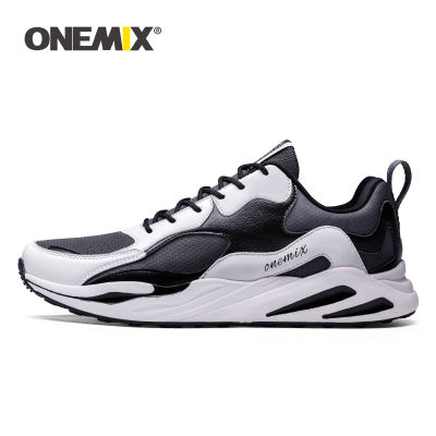 ONEMIX Original Retro Running Shoes Classic Summer Breathable Couples Sneakers Outdoor Casual Dad Shoes Men Tennis Jogging Shoes