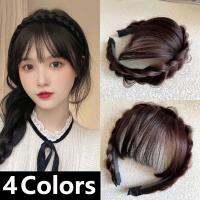 วิกผม Bangs Hairband ผมปลอม Headband Fringe Hair Extension ผู้หญิงคลิปต่อผมอุปกรณ์เสริมผม Hairpiece Clips