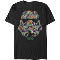 เสื้อยืดโอเวอร์ไซส์ธรรมดา100%cotton เสื้อ ยืด ราคา ส่ง Star Wars Mens Humid Helmet Graphic T-Shirt men เสื้อ ยืด ผู้ชาย  XTQB