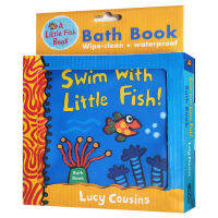 Swim with little fish bath