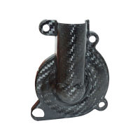 Engine water pump cover carbon fiber protection cover for Zongshen NC250cc BOSUER M2 M4 KEWS K16 KAYO K6 T6 motorcycle