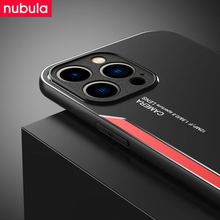 nubula-สำหรับ-apple-iphone-14-pro-14-plus-14-pro-max-ปลอกโลหะอลูมิเนียมอัลลอยด์-matte-back-case-anti-scratch-เปลือกโทรศัพท์มือถือ-iphone-14-pro-ฝาครอบผู้ถือแหวนฟรีกระจกเทมเปอร์ปกป้องหน้าจอสำหรับ-iphon