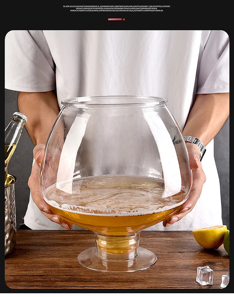 Funny Big Large Wine Glass For Party Oversized Beer Mug Creative Party  Decanters 3300ml - Buy Funny Big Large Wine Glass For Party Oversized Beer  Mug Creative Party Decanters 3300ml Product on