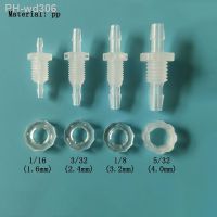 Adapter PP Plastic Air Valve Pipe Dispensing Subpackaging Trainer Barrel Fitting Silica Gel Tube Connector Pagoda Head