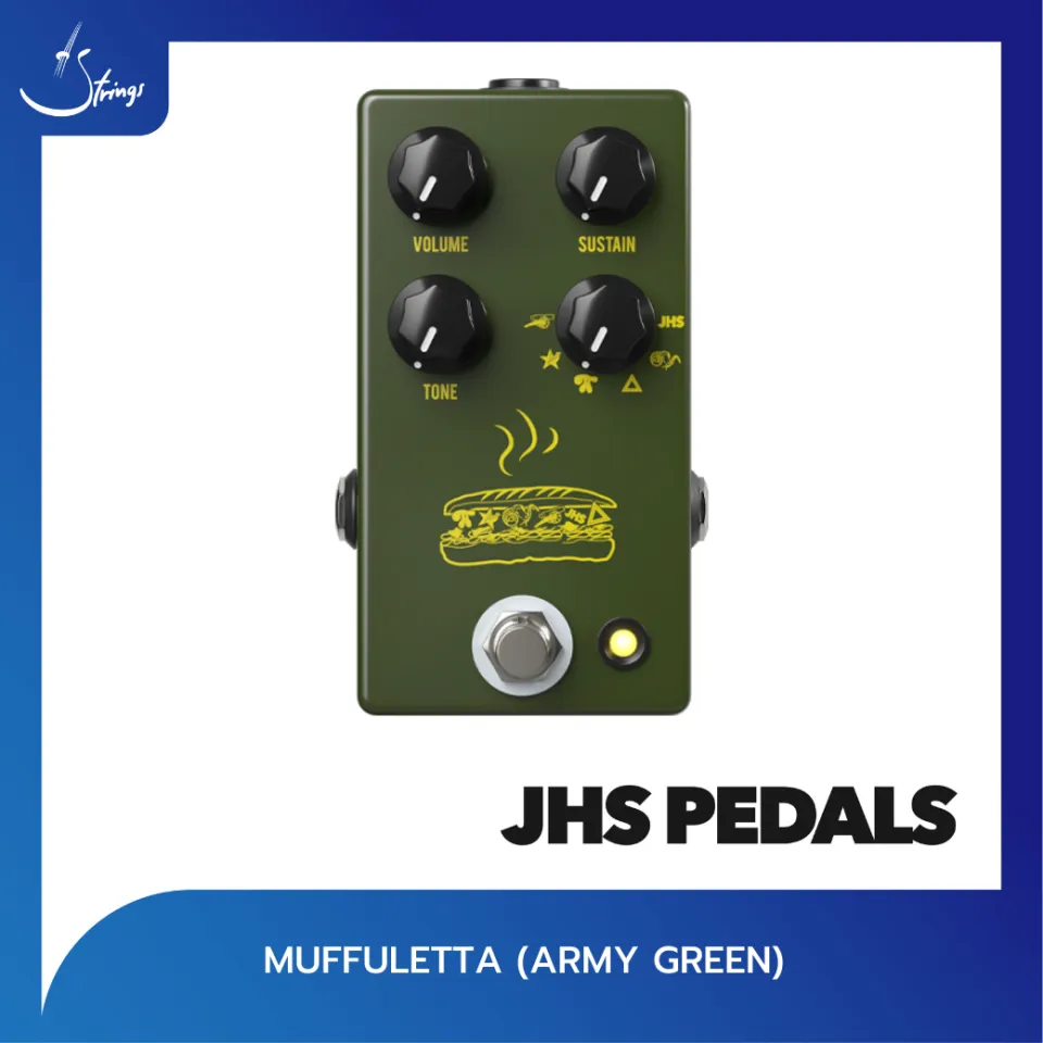 Pedals　JHS　เอฟเฟคกีตาร์　Muffuletta　(Strings　Distortion　Fuzz　Shop)