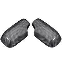 New prodects coming 1 Pair Rearview Mirror Covers Carbon Fiber Pattern Caps Replacement For Bmw E46 1998 2005 51168238376 51168238375