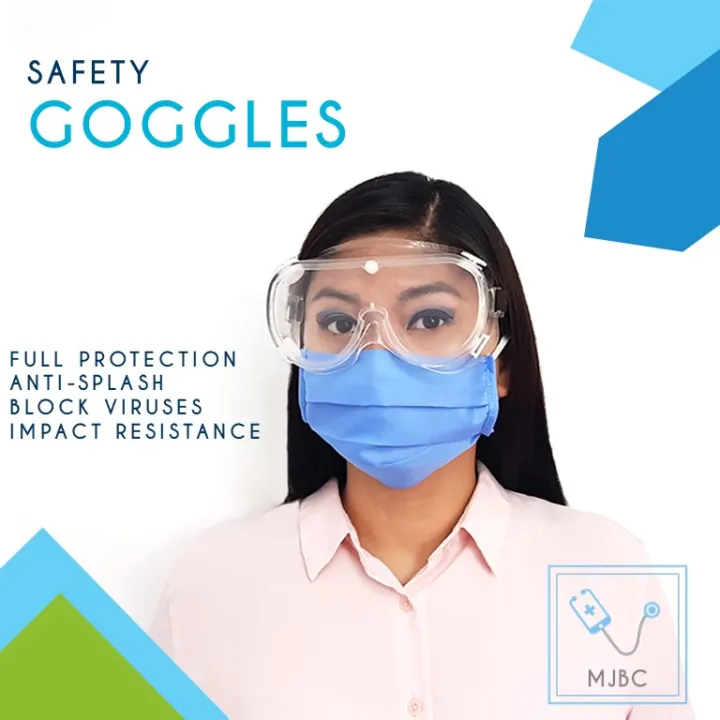 Safety Goggles Glasses Eye Protection PPE Lazada PH