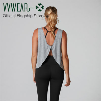 Tavi Noir แทวี นัวร์ Twist Back Tank  เสื้้อแขนกุดออกกำลังกาย