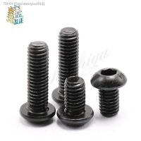 ☋ 50pcs 20pcs 10pcs 5pcs Grade10.9 Button Head Screw ISO7380 M2 M2.5 M3 M4 M5 M6 M8 Hex Socket Round Button Head Screws