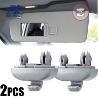 New prodects coming 2Pcs Car Sun Visor Clip Gray Interior Hanger Hook Clip Bracket for Audi A1 A3 S3 A4 S4 Allroad A5 S5 Q3 Q5 8U0857562A Grey