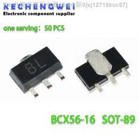 【CW】♗☍☃  50pcs BCX56-16 SOT-89 BCX56 SOT89 transistor NPN 1A 80V marking: