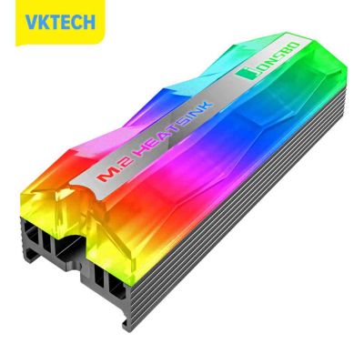 [Vktech] Jonsbo M.2-2สี M.2 SSD ฮีทซิงค์5V 3Pin Solid State Drive Cooler