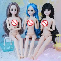 (Popular toys) สาวของเล่น30เซนติเมตรตุ๊กตา1/6 Bjd 26ข้อต่อที่สามารถเคลื่อนย้ายผิวขาวเด็กเล่นบ้านของเล่น Diy แต่งตัวอุปกรณ์เสริม