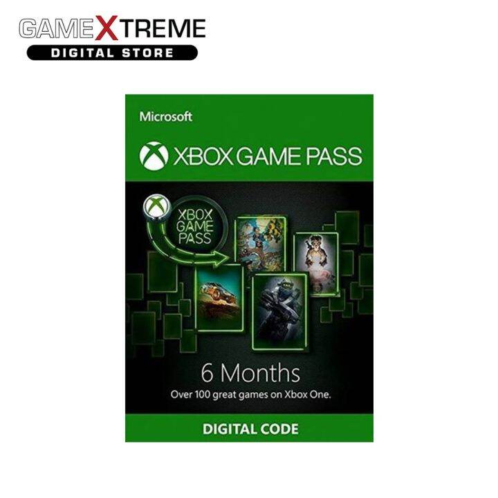 Xbox Live Digital Code 6 Months Game Pass | Lazada PH