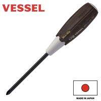 Vessel ไขควง wood compo ด้ามกันลื่น No.300