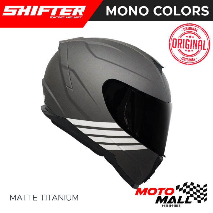 SHIFTER R2 Mono Full Face Dual Visor Helmet with Free Clear Lens