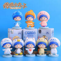 ของแท้การ์ตูน Chibi Maruko-Chan Cos สัตว์มหาสมุทรซีลชุดอะนิเมะแอ็คชั่นรุ่นของเล่นตกแต่งตุ๊กตาเด็กสำหรับของขวัญ