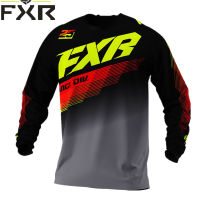 New FXR Downhill Jerseys Shirt Motocross Racing Sports Wear 100 Polyester Cycling Jerseys Quick-Dry Long Sleeve Bike DH Shirt