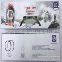 T800Ultra นาฬิกาอัจฉริยะ บลูทูธอัตราการเต้นของหัวใจข้อมูลการออกกำลังกายการแจ้งเตือนการชาร์จแบบไร้สายสมาร์ทแฮนด์ hot