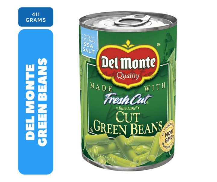 Del Monte Fresh Cut Green Beans, 411g Lazada PH