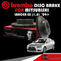 จานเบรก BREMBO MITSUBISHI LANCER EX (1.8)  09-&amp;gt; (09 A148 11)(08 A114 71)