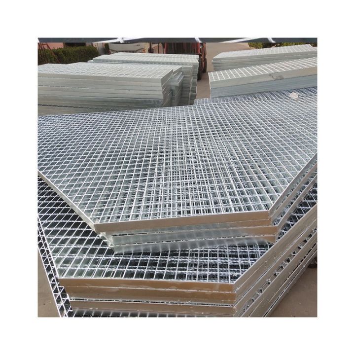 hot-dip-galvanized-steel-grating-gutter-cover-sewer-manhole-cover-ground-net-car-wash-stainless-steel-grating-foot-pedal