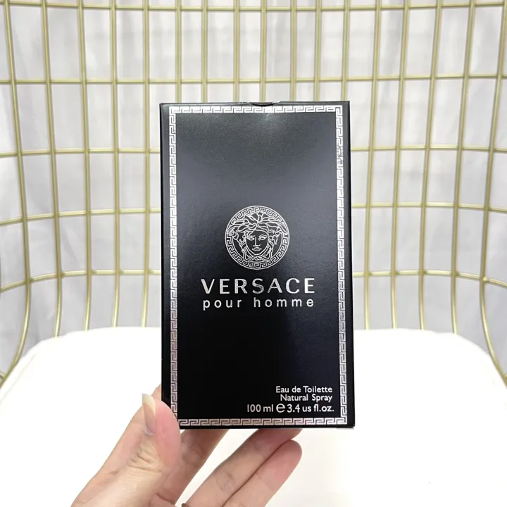 VERSACE Men's Eau de Toilette 100ml Classic Long lasting wood fragrance