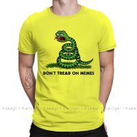 DonT Tread On Me Pepe DonT Tread On Memes Print Cotton T-Shirt Camiseta Hombre For Men Fashion Streetwear Shirt Gift