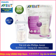 Túi trữ sữa Philips Avent SCF603 180ml set 25 túi