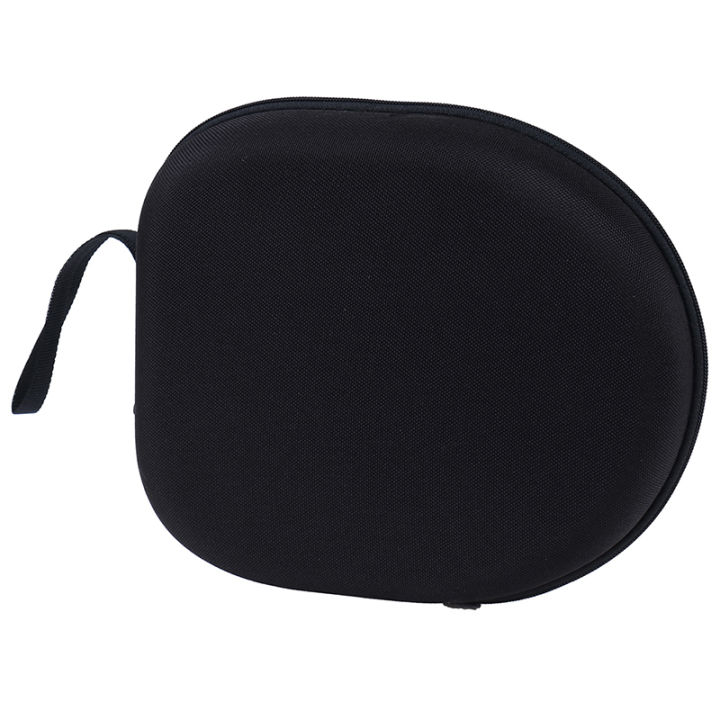 csndices-กระเป๋าเก็บกระเป๋าหูฟังแบบคาดศีรษะชุดหูฟังครอบหูหูฟังแบบเปลือกแข็งสีดำ
