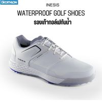 รองเท้ากอล์ฟชาย รองเท้ากีฬา กันน้ำ WATERPROOF GOLF SHOES พร้อมส่ง ส่งไว มี 3สี ขาว, น้ำเงิน, ดำ