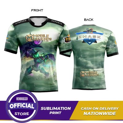 ZHASK EXTRATERRESTRIAL Mobile Legends Full Sublimation Tshirt Premium Quality