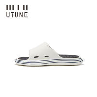 UTUNE Outside Slippers Men Summer Runway Shoes EVA Outdoor Women Slides Soft Thick Sole Non-slip Pool Beach Sandals Indoor Bath