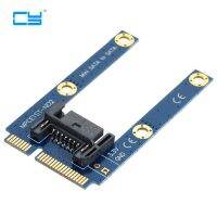 50mm Mini PCI E mSATA SSD to Flat SATA 7pin Hard Disk Drive PCBA Extension Adapter