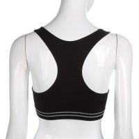 Women Seamless Racerback Sports Top Yoga Fitness Padded Stretch Workout