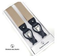 Giorgio Del Sarto Adults Suspender Beige สายเอี้ยมสีเบจ