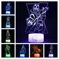 ✼❂ Magiclux 3D Illusion Battle Royale LED Night Lights Fortress Night Table Lamps Kids Room Decoration Creative Christmas Gifts