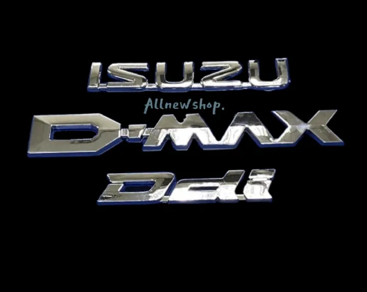 ad-โลโก้-isuzu-d-max-ddi-ติดท้ายกระบะ-isuzu-d-max-2012-2019-แพ็ค-3ชิ้น